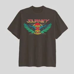 Men's Journey Short Sleeve Graphic T-Shirt - Dark Brown L