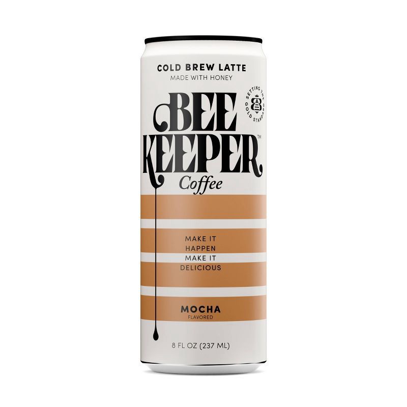 slide 1 of 5, Beekeeper Coffee Cold Brew - Mocha - 8 fl oz, 8 fl oz