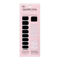 Dashing Diva Gloss Gel Nail Polish Strips - Matchy Matchy - 32ct