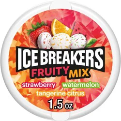Ice Breakers Assorted Fruit Flavored Sugar Free Mints - 1.5oz