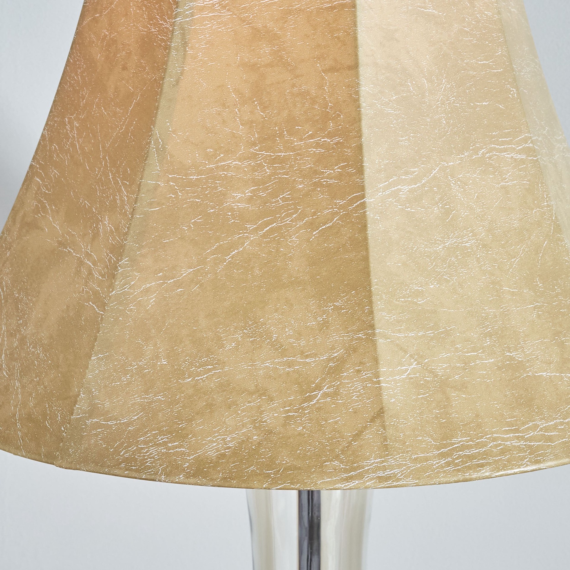 slide 2 of 3, allen + roth 12.5-in x 17-in Natural Fabric Bell Lamp Shade, 1 ct