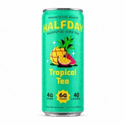 Halfday Iced Tea Halfday Prebiotic Iced Tea Tropical Tea - 12 fl oz Can