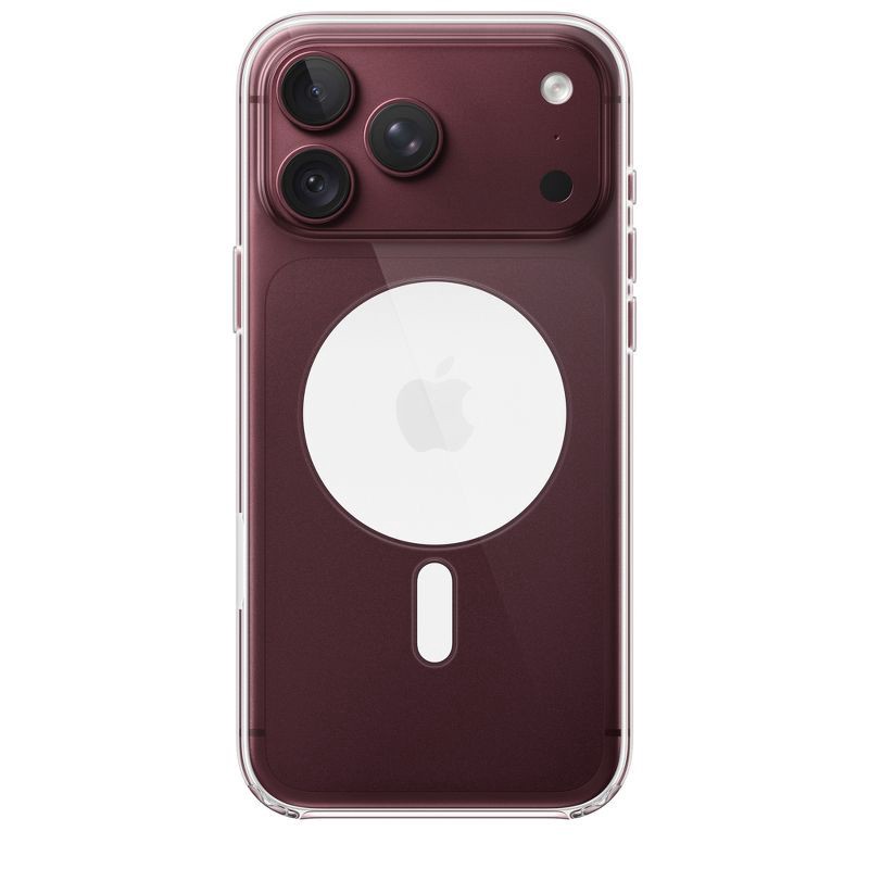 slide 1 of 4, Apple iPhone 18 Pro Max Clear Case with MagSafe, 1 ct