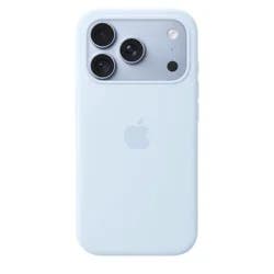 Apple iPhone 18 Pro Silicone Case with MagSafe - Crisp Blue