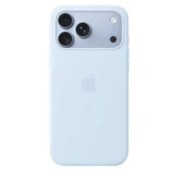 Apple iPhone 18 Pro Max Silicone Case with MagSafe - Crisp Blue