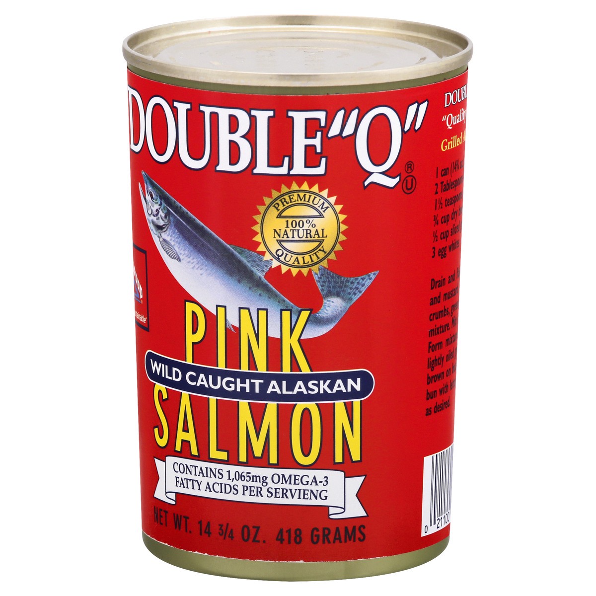 slide 7 of 13, Double Q Pink Salmon, 14.75 oz