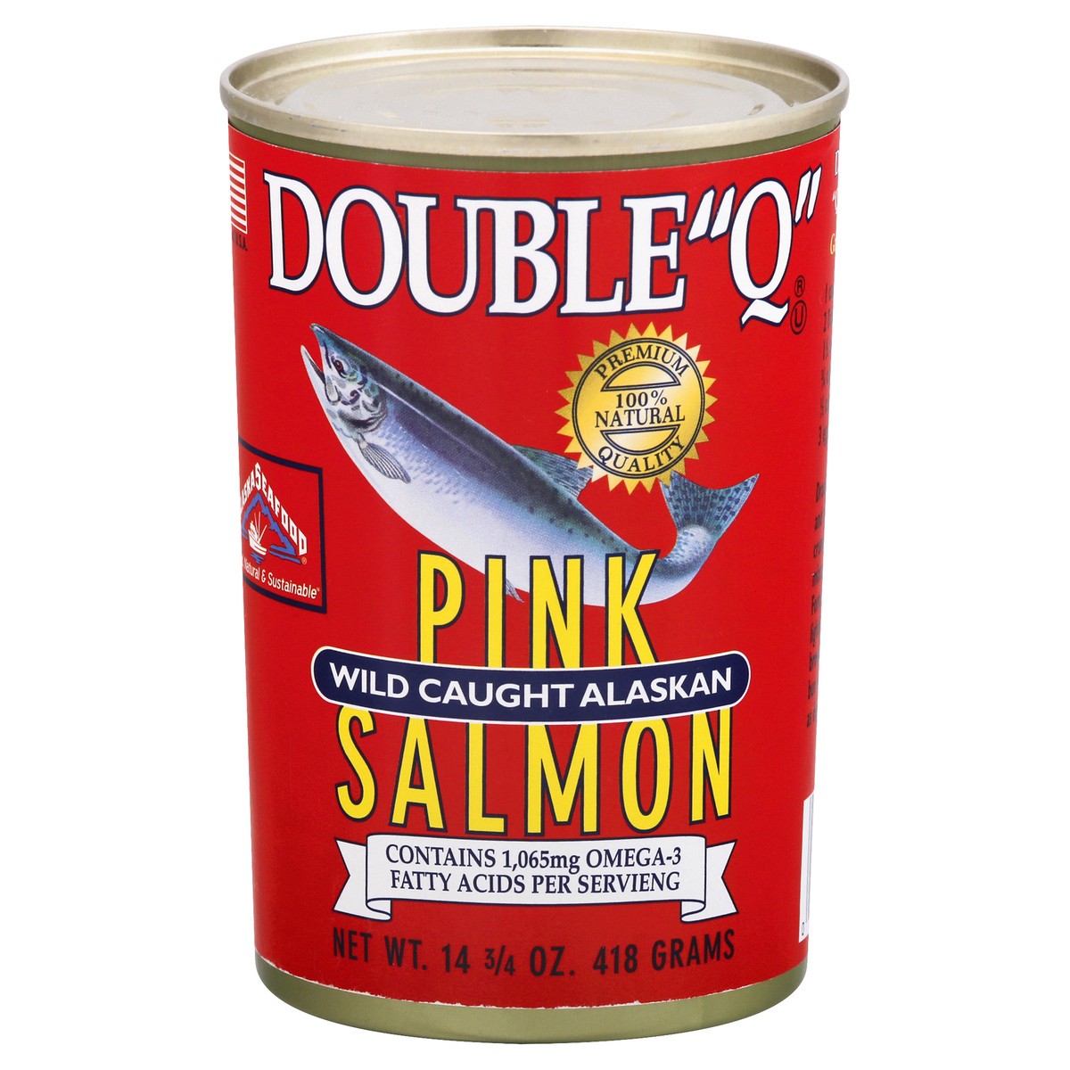 slide 1 of 13, Double Q Pink Salmon, 14.75 oz