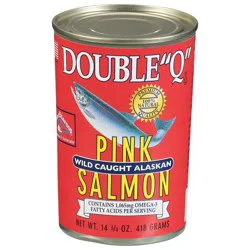 Double Q Wild Caught Alaskan Pink Salmon 14.75 oz