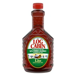 Log Cabin Lite Syrup 24 oz