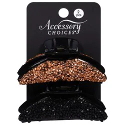 Accessory Choices Assorted SnapClips Chunky Glitter
