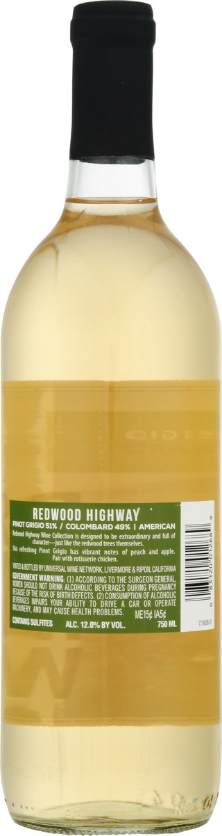 slide 4 of 9, Redwood Highway Colombard Pinot Grigio 750 ml, 750 ml