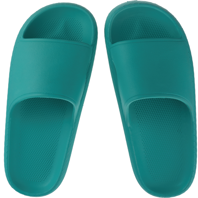 slide 1 of 1, NON BRAND Kids Eva Slide Cloud Teal, 1 ct
