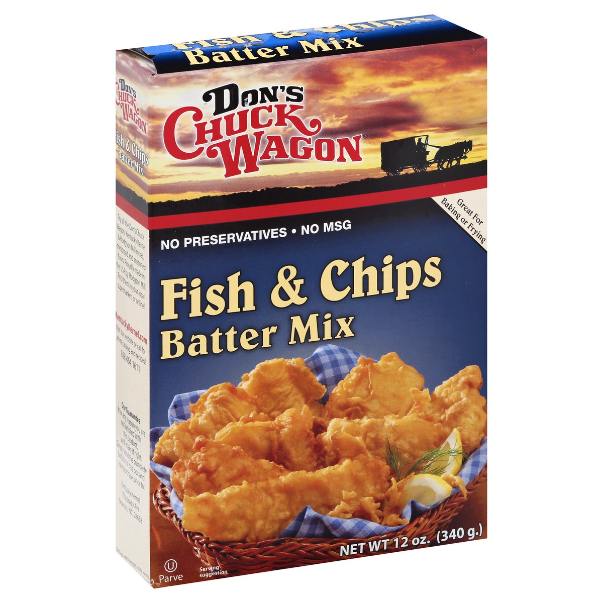 slide 3 of 9, Don's Chuck Wagon Fish & Chips Batter Mix 12 oz, 12 oz