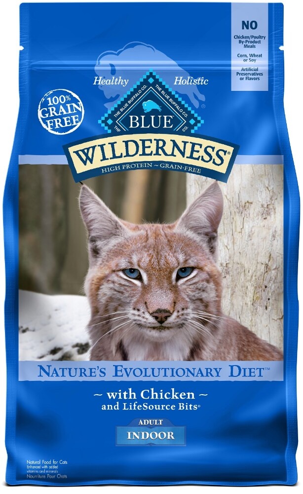 Blue Buffalo Wilderness Chicken Adult Indoor Dry Cat Food 4 lb | Shipt