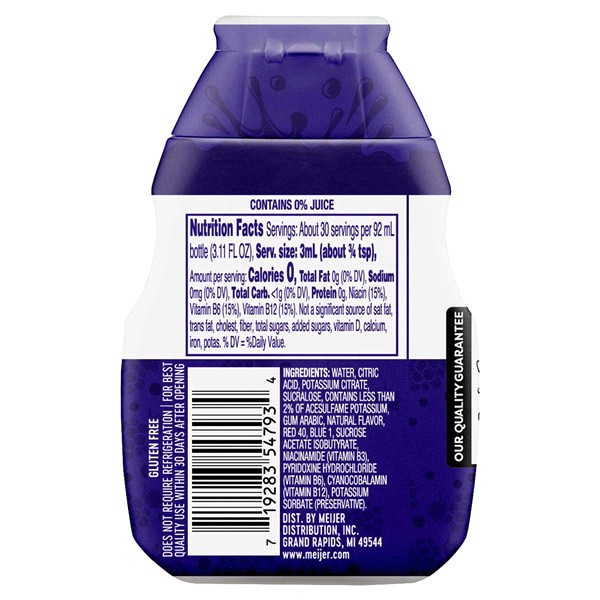 slide 4 of 5, Meijer Groovy Grape Liquid Water Enhancer - 3.11 oz, 3.11 oz