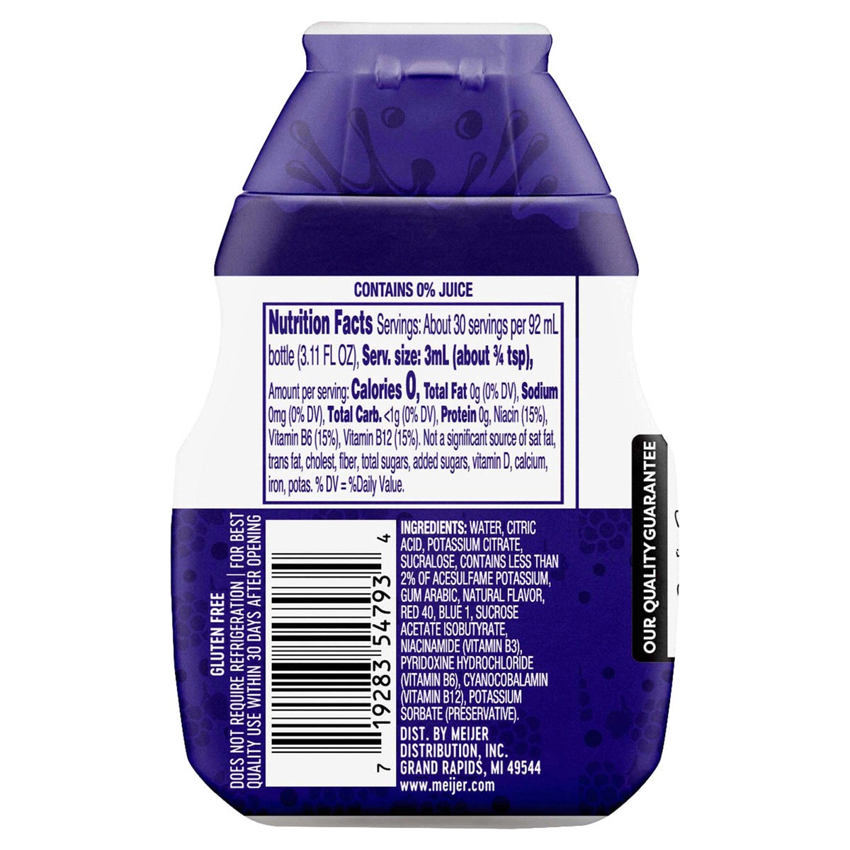 slide 5 of 5, Meijer Groovy Grape Liquid Water Enhancer - 3.11 oz, 3.11 oz