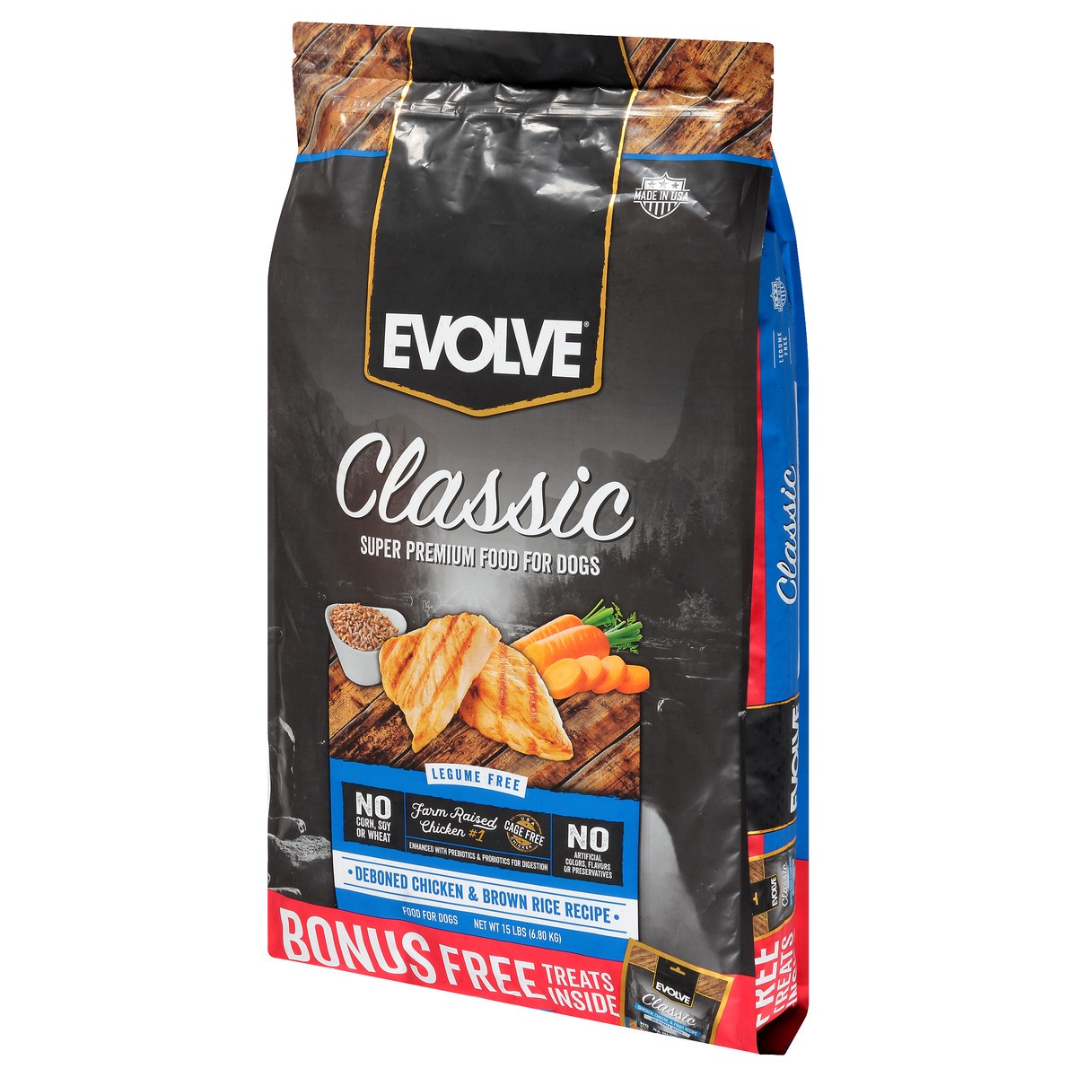 slide 9 of 9, Evolve Chicken Maintance Dog Food, 15 lb