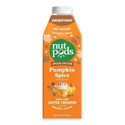 nutpods Unsweetened Pumpkin Spice Creamer - 25.4 fl oz