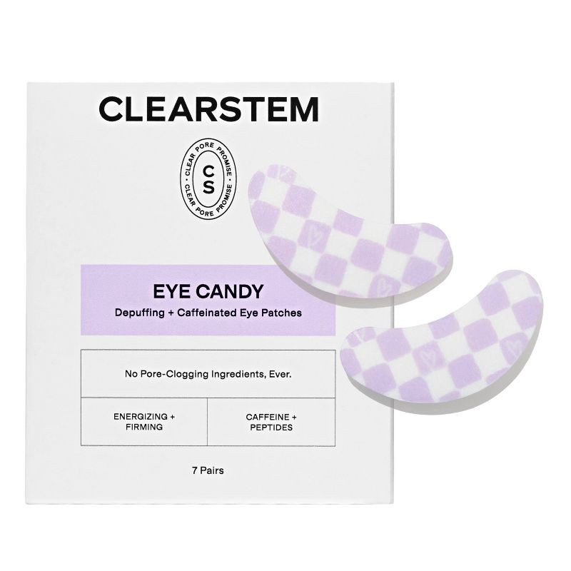 slide 1 of 8, CLEARSTEM EYE PATCHES Eye Candy Mask - 7ct - Beauty Studio, 7 ct