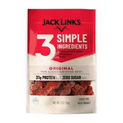 Jack Link's Original Air Dried Jerky Steak Strips - 2oz