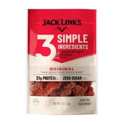 Jack Link's Original Air Dried Jerky Steak Strips - 2oz