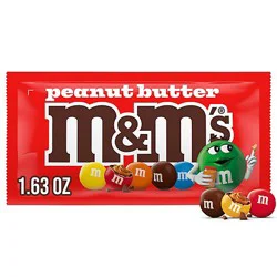 M&m's Peanut Butter Chocolate Candy Singles Size - 1.63 Oz
