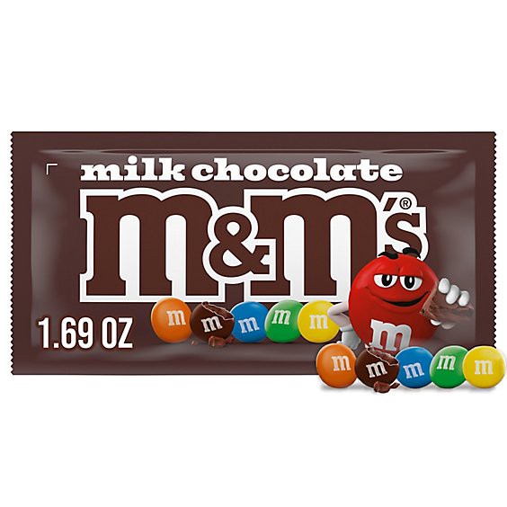 slide 1 of 6, M&m's Milk Chocolate Candy - 1.69 Oz, 1.69 oz