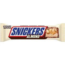 Snickers Almond Chocolate Candy Bar Single Size 1.76 Oz