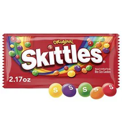 Skittles Original Chewy Candy Full Size Bag - 2.17 Oz