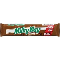 Milky Way Milk Chocolate 2-To-Go Candy Bar Sharing Size 3.63 Oz