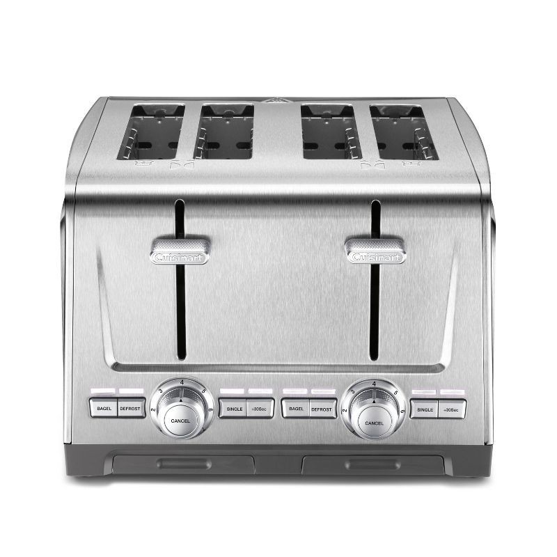 slide 1 of 10, Cuisinart 4-Slice XL Slot Stainless Steel Toaster CPT-1800, 1 ct