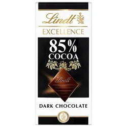 Lindt Excellence 85% Cocoa Dark Chocolate Candy Bar - 3.5 Oz