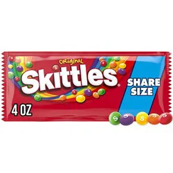 Skittles Original Fruity Candy Share Size Bag - 4 Oz