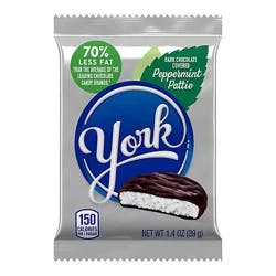 York Dark Chocolate Peppermint Patties Candy Pack - 1.4 Oz