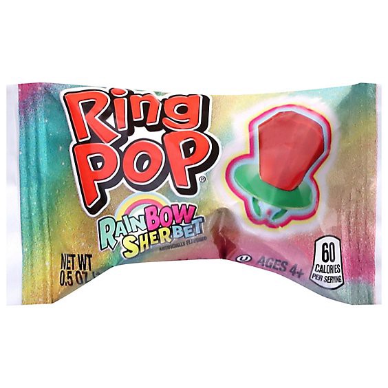 slide 1 of 7, Ring Pop Candy Blue Raspberry - 0.5 Oz, 0.5 oz