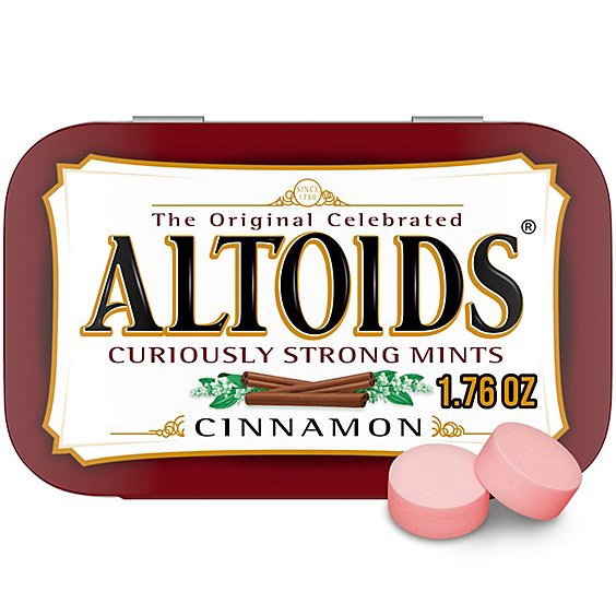 slide 1 of 12, Altoids Hard Candy Mints Cinnamon Single Pack - 1.76 Oz, 1.76 oz