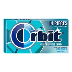 Orbit Wintermint Sugarfree Gum Single Pack