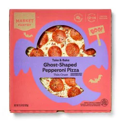 Ghost Shaped Pizza - 15.14oz - Market Pantry™