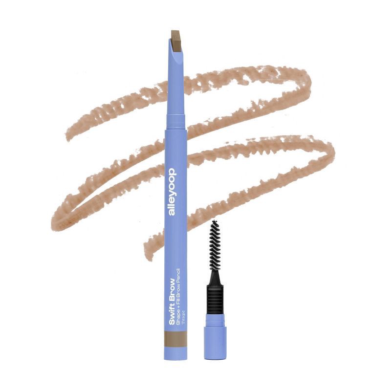 slide 1 of 6, Alleyoop Swift Brow Shape + Fill Brow Pencil - Taupe - 0.007oz - Beauty Studio, 0.007 oz