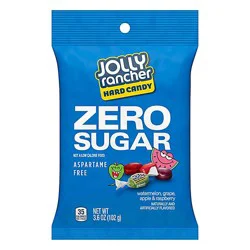 Jolly Rancher Zero Sugar Assorted Fruit Flavored Hard Candy Bag - 3.6 Oz