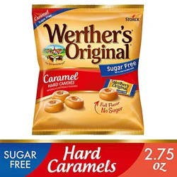 Werther's Original Hard Sugar Free Caramel Candy - 2.75 Oz