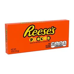 Reese's Pieces Peanut Butter In A Crunchy Shell Candy Box - 4 Oz.
