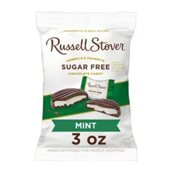 Russell Stover Sugar Free Mint Patties With Stevia Bag - 3 Oz