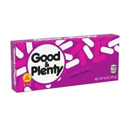 Good & Plenty Licorice Fat Free Candy Box - 6 Oz