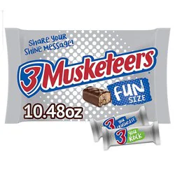3 Musketeers Fun Size Milk Chocolate Candy Bars - 10.48 Oz