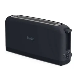 bella Housewares bella 2-Slice Slim Toaster Slate