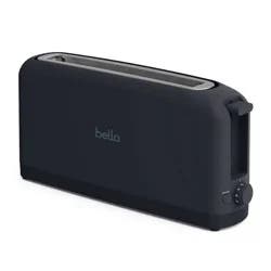 bella Housewares bella 2-Slice Slim Toaster Slate