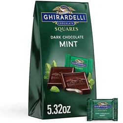 Ghirardelli Chocolate Squares Dark Chocolate Mint - 5.32 Oz