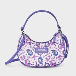 Netflix KPop Demon Hunters Shoulder Purse - Lilac/Purple