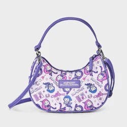 Netflix KPop Demon Hunters Shoulder Purse - Lilac/Purple